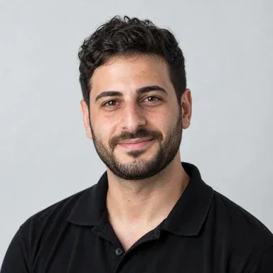 דיוקן שנוצר ב־AI של דמות בדיונית: איתי מזרחי, מומחה לפרסום בחיפוש